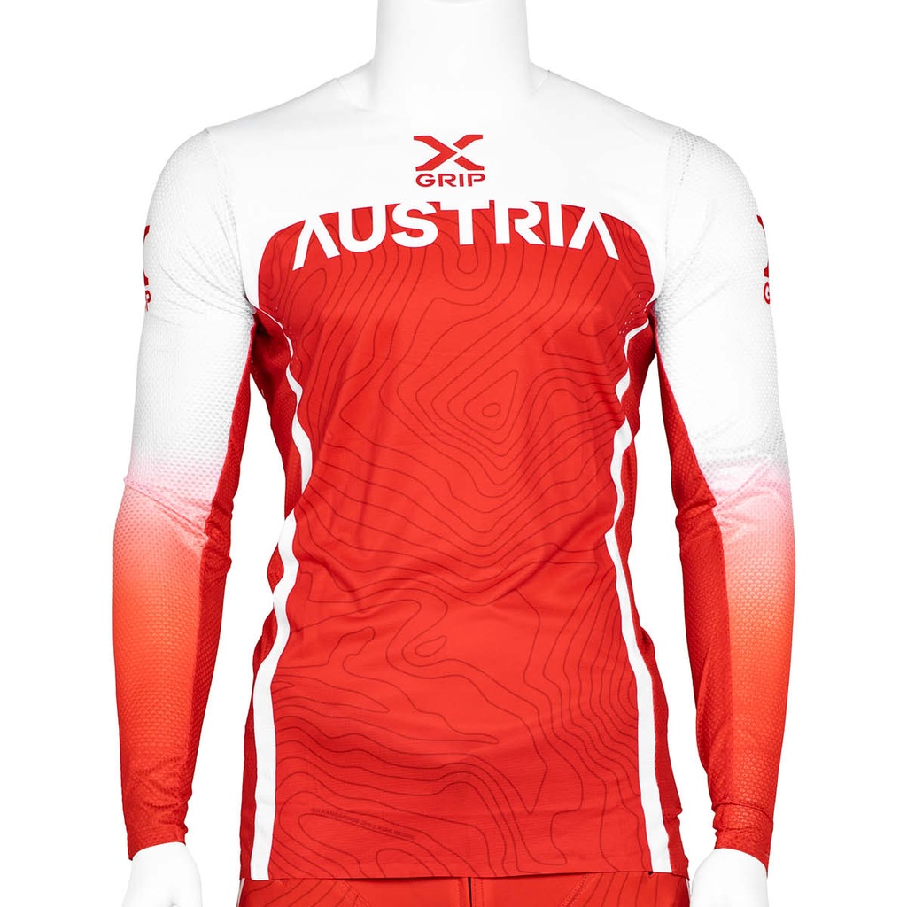 X-GRIP Motocross Jersey TITANIUM TEAM AUSTRIA