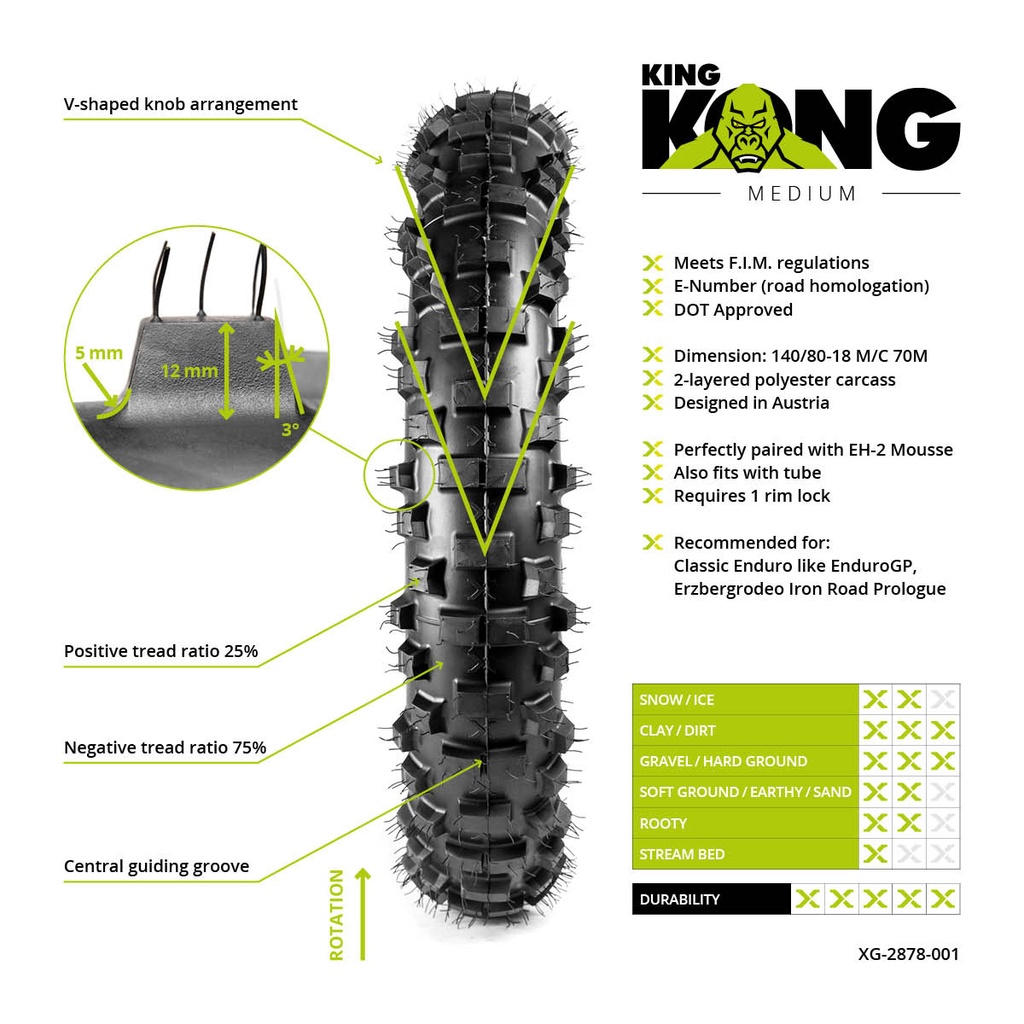 X-GRIP Reifen KING KONG