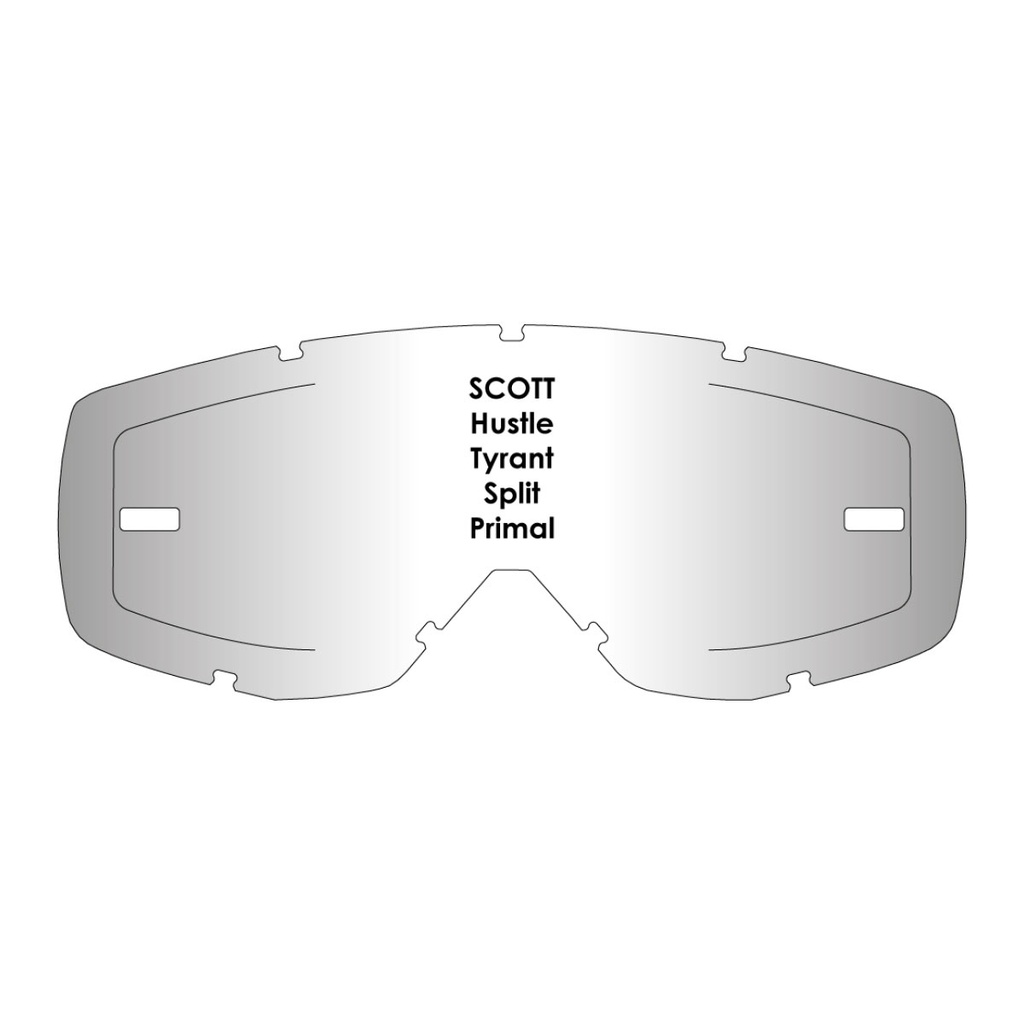 AIRSCREEN Ersatzglas SCOTT Hustle/Tyrant/Split/Primal