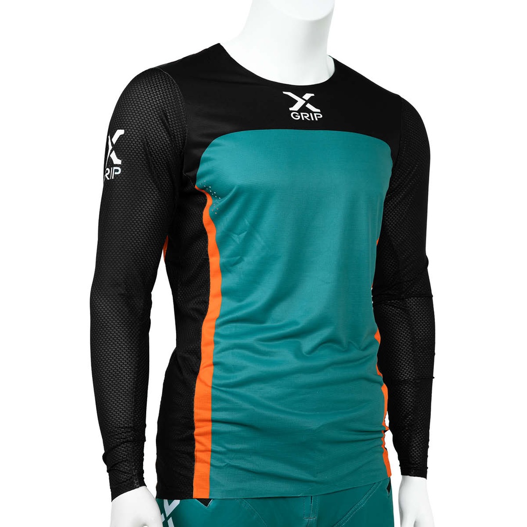 X-GRIP Motocross Jersey TITANIUM