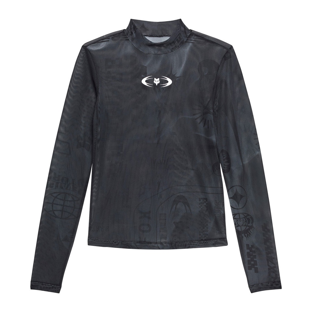 FOX Top Langarm Damen Image Cosmo Mesh
