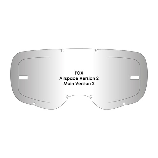 [005-001-01] AIRSCREEN Ersatzglas FOX Airspace/Main II