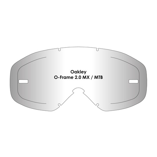 [010-005-01] AIRSCREEN Ersatzglas OAKLEY O-Frame 2.0 MX/MTB