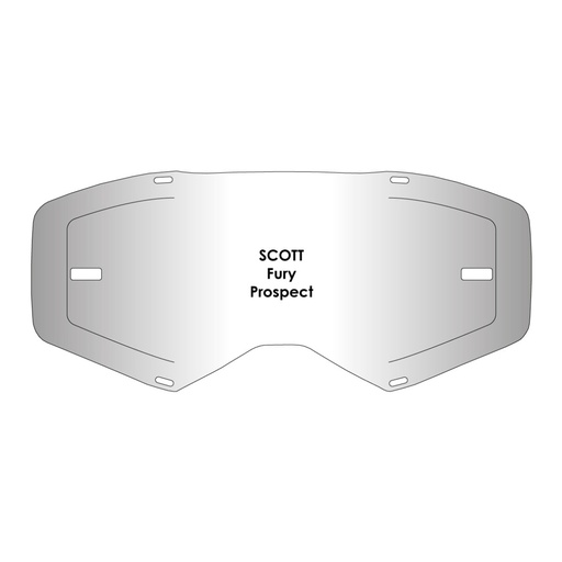 [012-001-01] AIRSCREEN Ersatzglas SCOTT Fury/Prospect