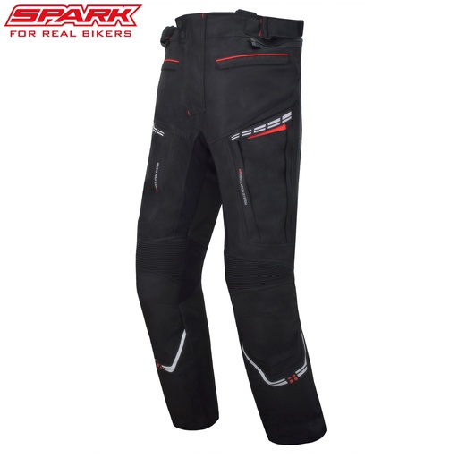 Pánské textilní moto kalhoty SPARK AVENGER EVO , Black